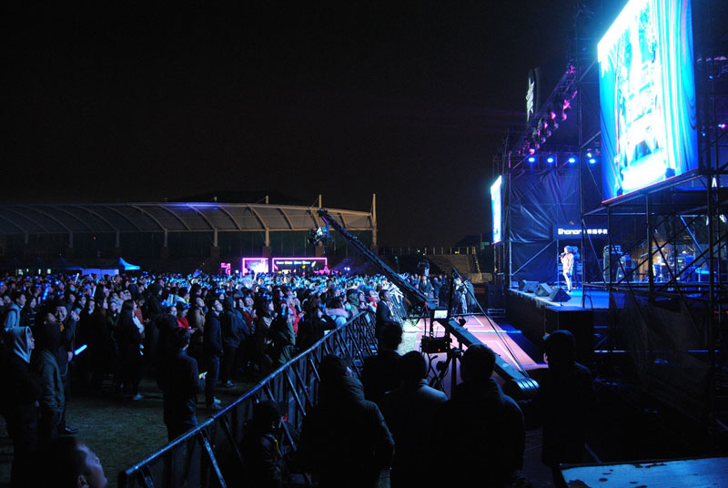 华为&腾讯“觅乐行动·荣耀制噪者”校园音乐节